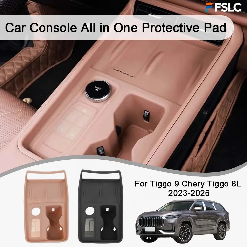 

Car Decoration Car Console All in One Protective Pad For Tiggo 9 Chery Tiggo 8L 2023-2026 Anti-Dust Car Upgrade