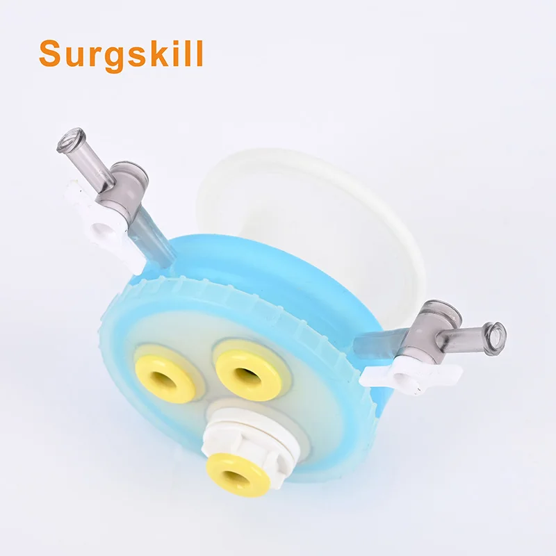 Disposable Laparoscopic Single Port a Channel for Endoscopy and Laparoscopy Instrument Surgery Trocar