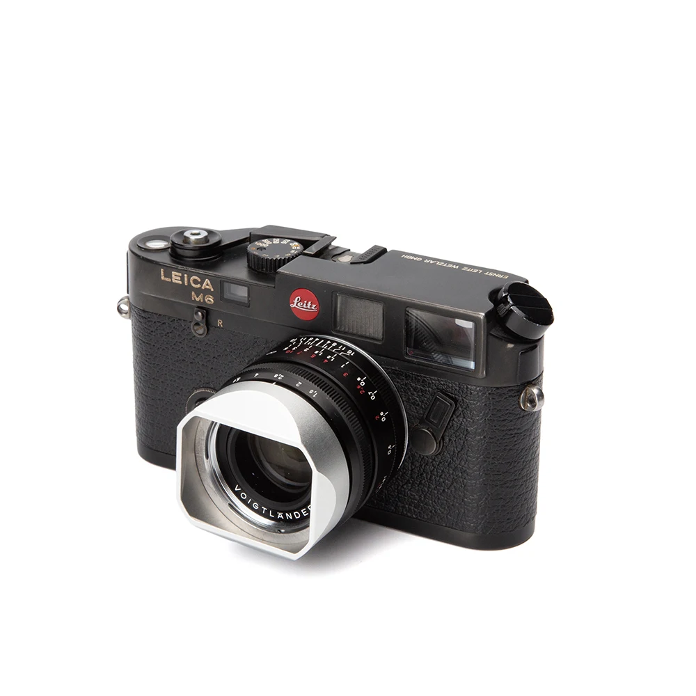 

Metal Lens Hood Lightweight Square Lens Hood for Voigtlander NOKTON Vintage Line 35mm F1.5 TYPE I II Lh12 Lens Shade with Cap