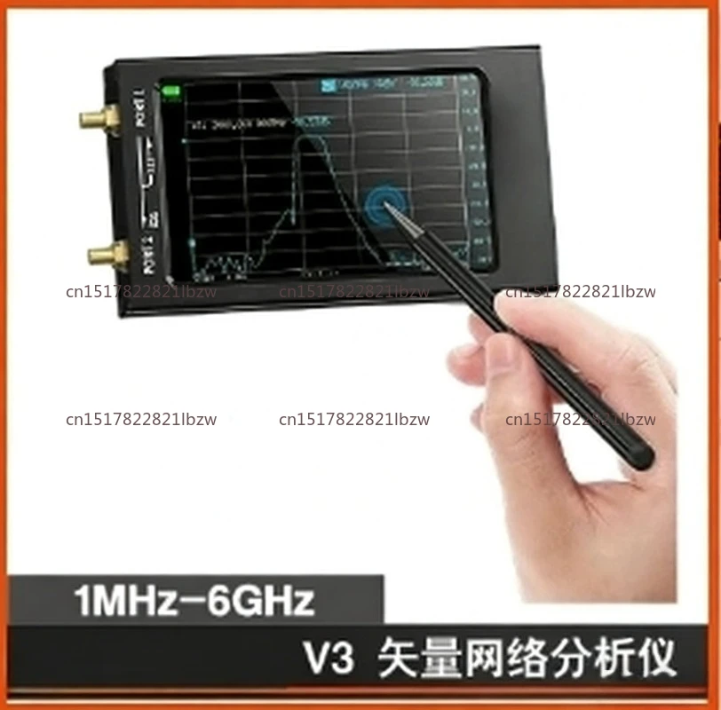 VNA-F V3 V2 1M-6G Vector Network Analyzer 50k-3G for VHF  Talent