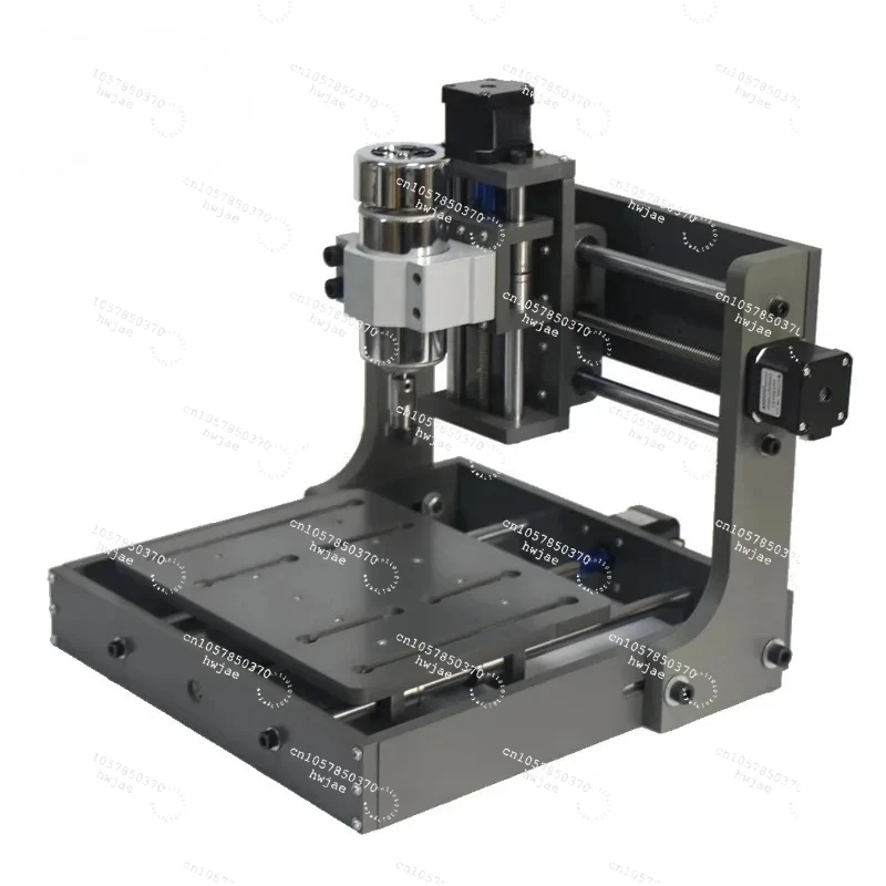 DIY 2020 PVC Frame 4-Axis CNC Wood Router Engraving Machine 300W Spindle for round Sculpture Milling And Cutting