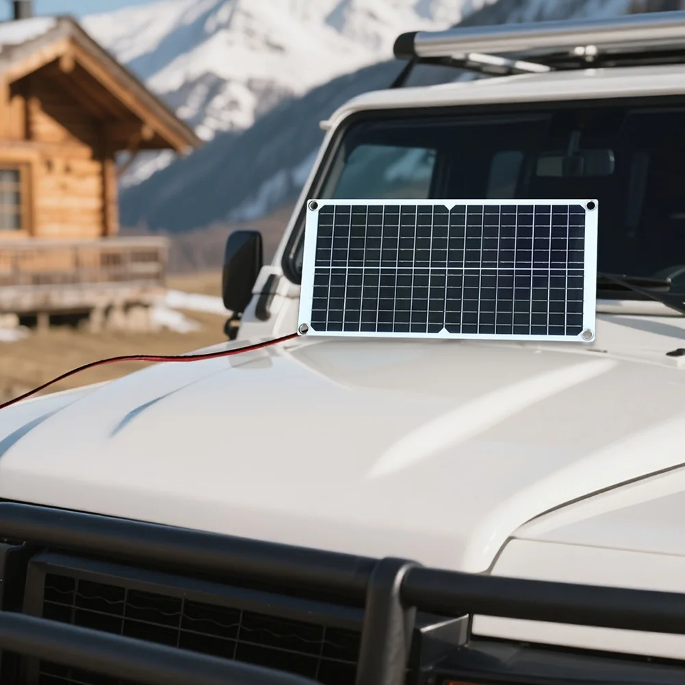 20W Solar Panel for Phones Cars Yachts with 18V MPP Voltage and 0.94A MPP Current Portable Foldable Weather Resistant