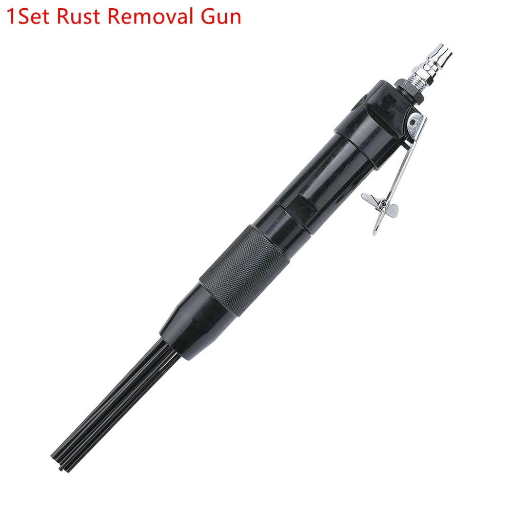 Pneumatic Rust Remover Low Noise Pneumatic Air Needle Scalers Welding Slag Deburring Removal Tools For Automotive Maintenance