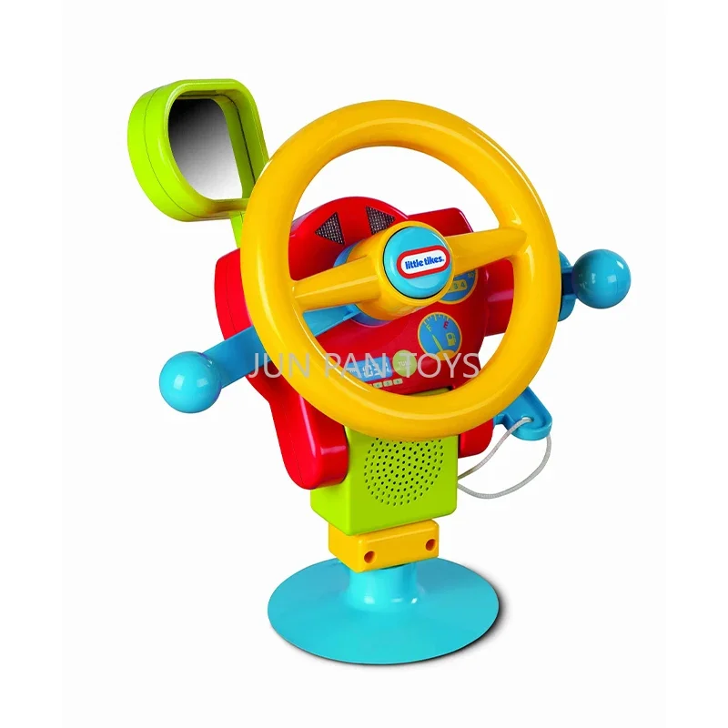 Little Tikes-Modèle de volant de voiture électronique à collectionner pour garçons, Play & Drive, Playcomparator Basics, Activités amusantes, Son, Jouets pour enfants