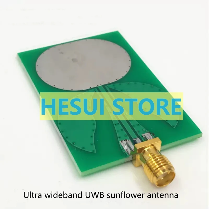 Ultra wideband UWB sunflower antenna