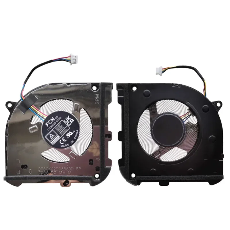 NEW Laptop Cooling CPU Fan for ASUS S14X S5402Z K3502 K3402ZA M3402R M3502R K3502Z DFSOK22D05883D  FPC8 DC 12V 1A
