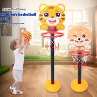 Children's Version Vertical Adjustable Lifting Basketball Rack Outdoor Home Indoor Sports Crtoon Rebound Parent-child Interacti