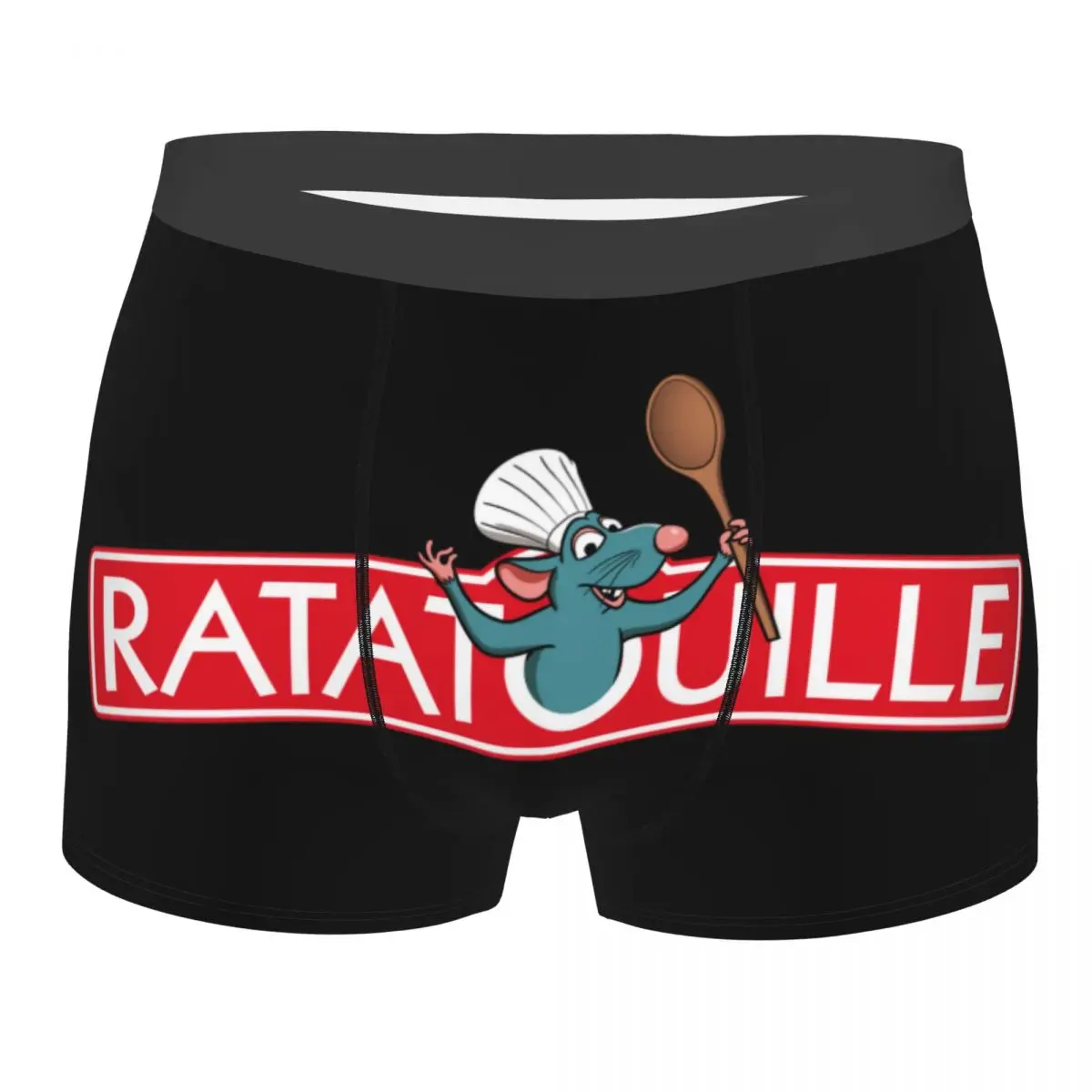 

Ratatouille Remy Cartoon Movie Underwear Men Sexy Printed Customized Boxer Shorts Panties