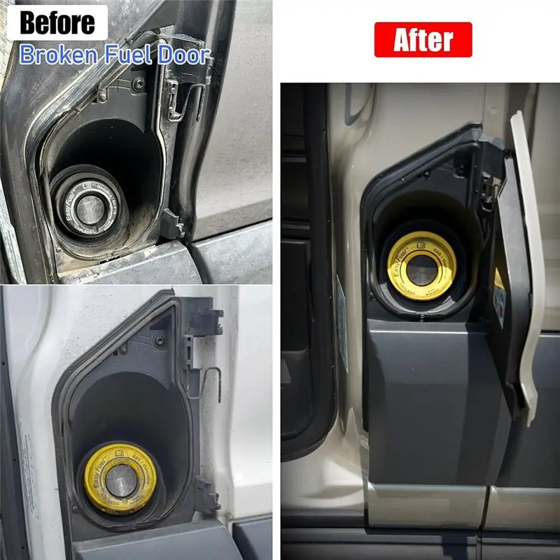 CK4Z 61405A26-B Car Fuel Door Gas Cap Fuel Tank Hatch Cover Fuel Tank Hatch Cover For Ford Transit 2015-2023-A91R