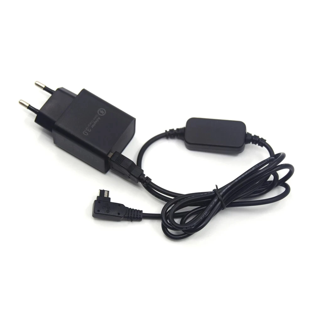 AC-PW10AM USB Cable 8.4V Camera Power Bank+Adapter Charger For Sony A77 II A99 A100 A200 A290 A330 A380 A390 A450 A500 A700 A850