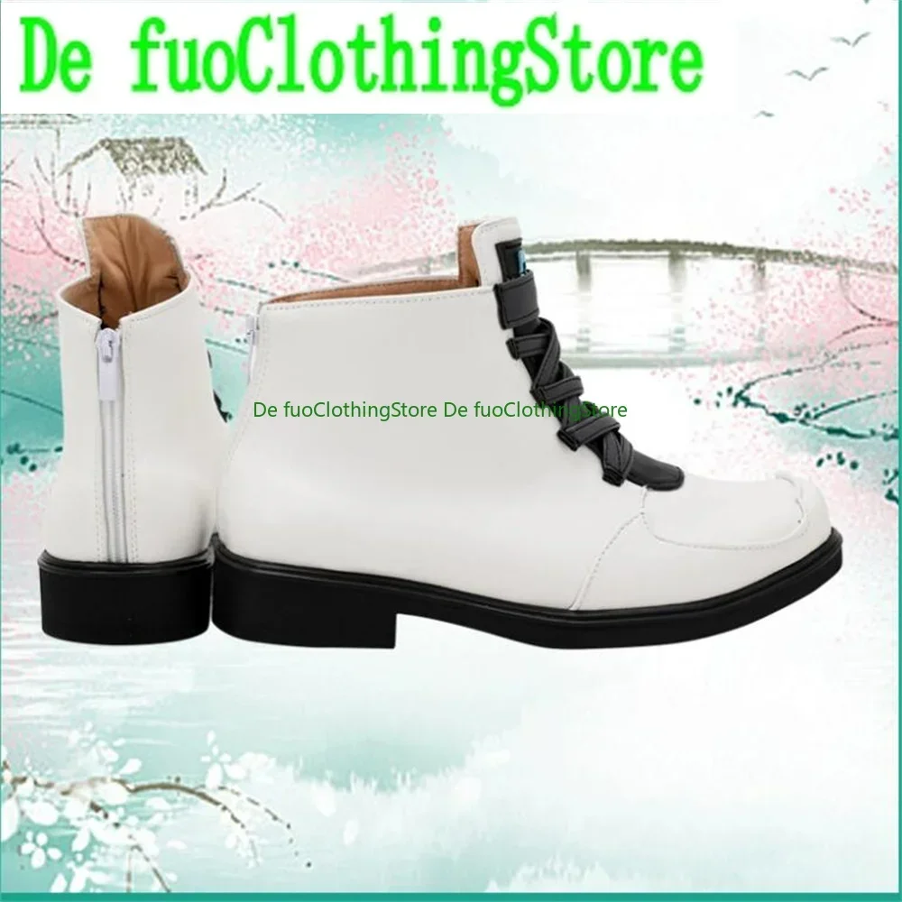 الأزرق الأرشيف Tendou Arisu تأثيري أحذية الأحذية لعبة أنيمي هالوين عيد الميلاد Defu متجر أحذية الملابس