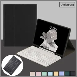 삼성 탭 S7 S8 S9 FE 플러스 S10 + 12.4 인치 SM-X820 X510 X610 X810 태블릿 케이스 무선 키보드 플립 스탠드 PU 가죽 커버