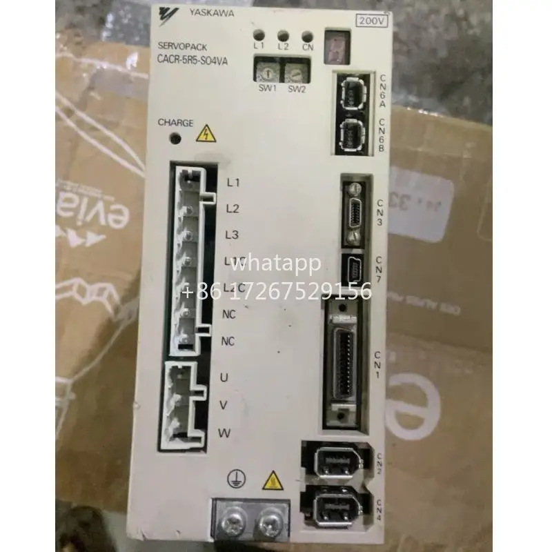 

Second hand CACR-5R5-S04VA 750W servo drive tested OK and shipped quickly