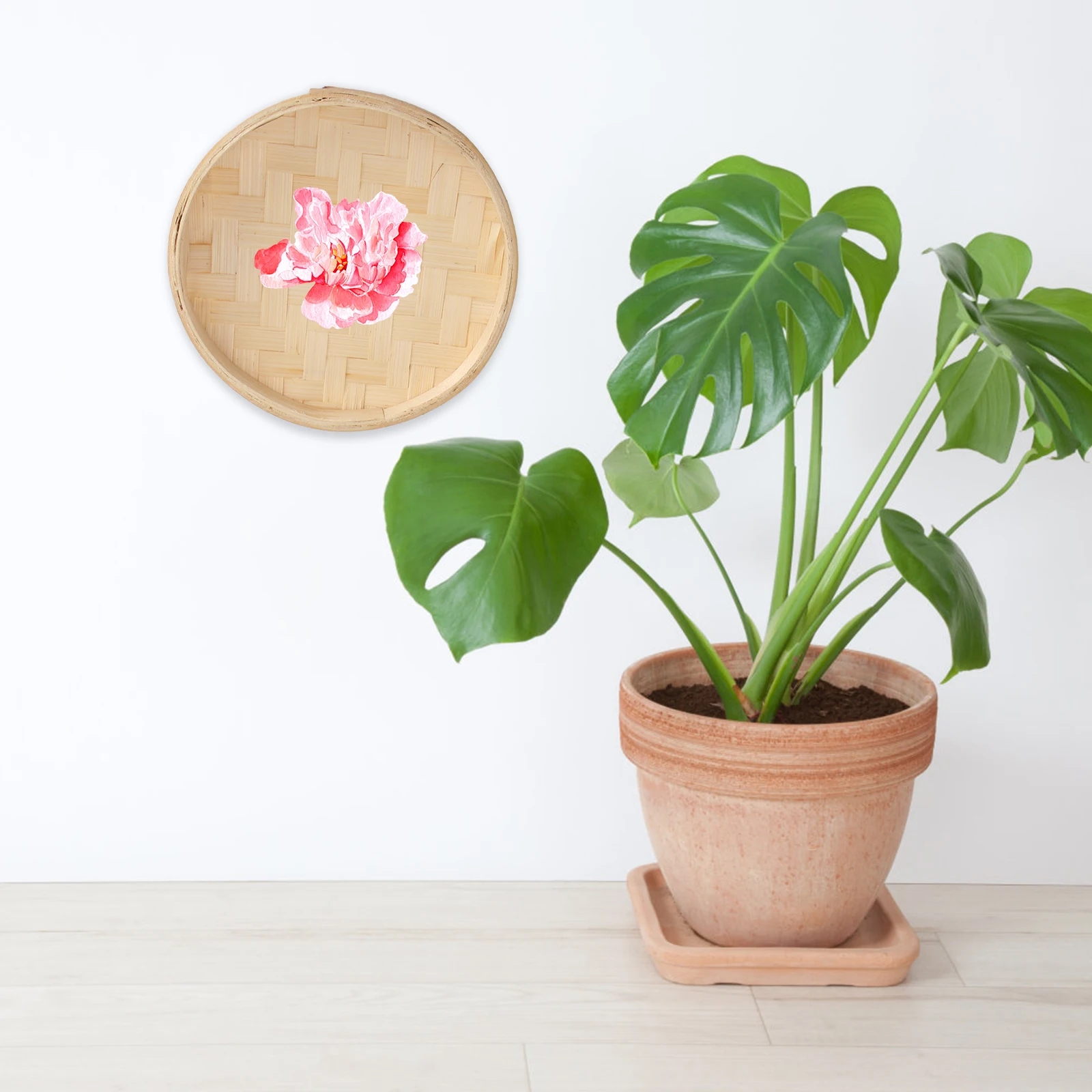 

3Pcs Bamboo Weaving Dustpans Decorative Craft for Scene Decor and Painting DIY Accessories Ornament Decorative Dustpans