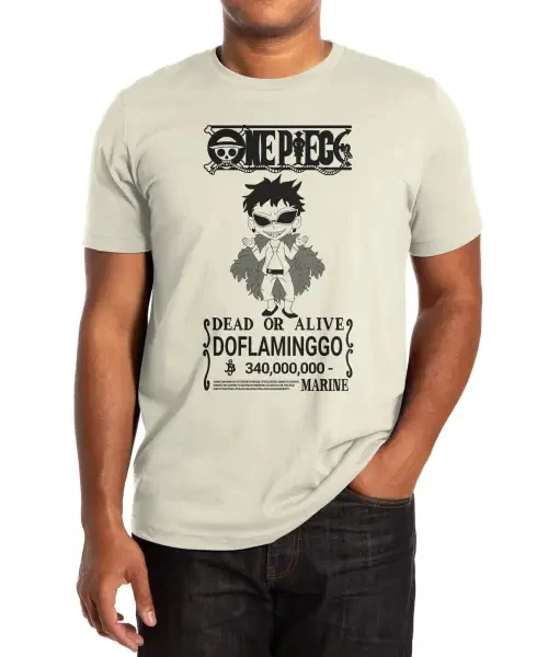 Anime One Piece Creative Straw Hat Pirate Skull Print T-shirt Men Fashion Cartoon Pattern Cotton Short Sleeve Casual Street
