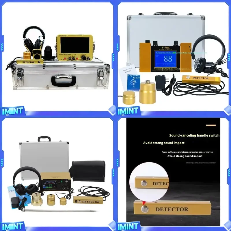 F999L F999H Water Leak Pipeline Leak Detection High-intensity Wall Mounted Microphone Engineer Ultrasonic Leak