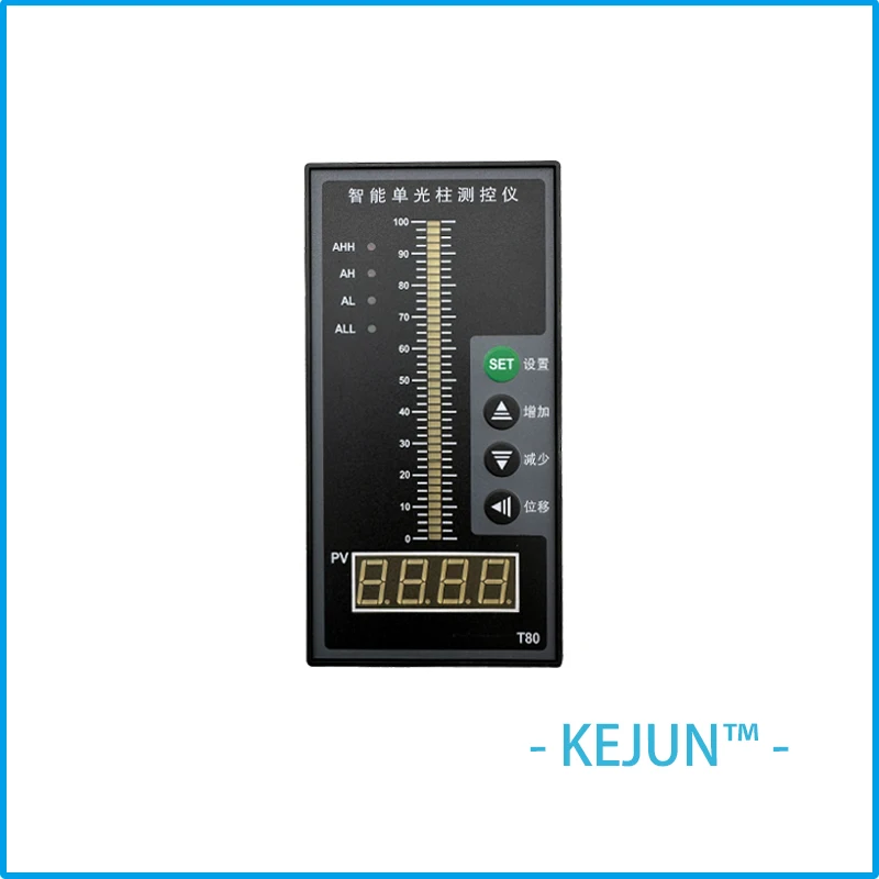 4 relay 4-20mA Output AC220V Power Automatic Digital Display Liquid Level Indicator Tank Water Level Controller