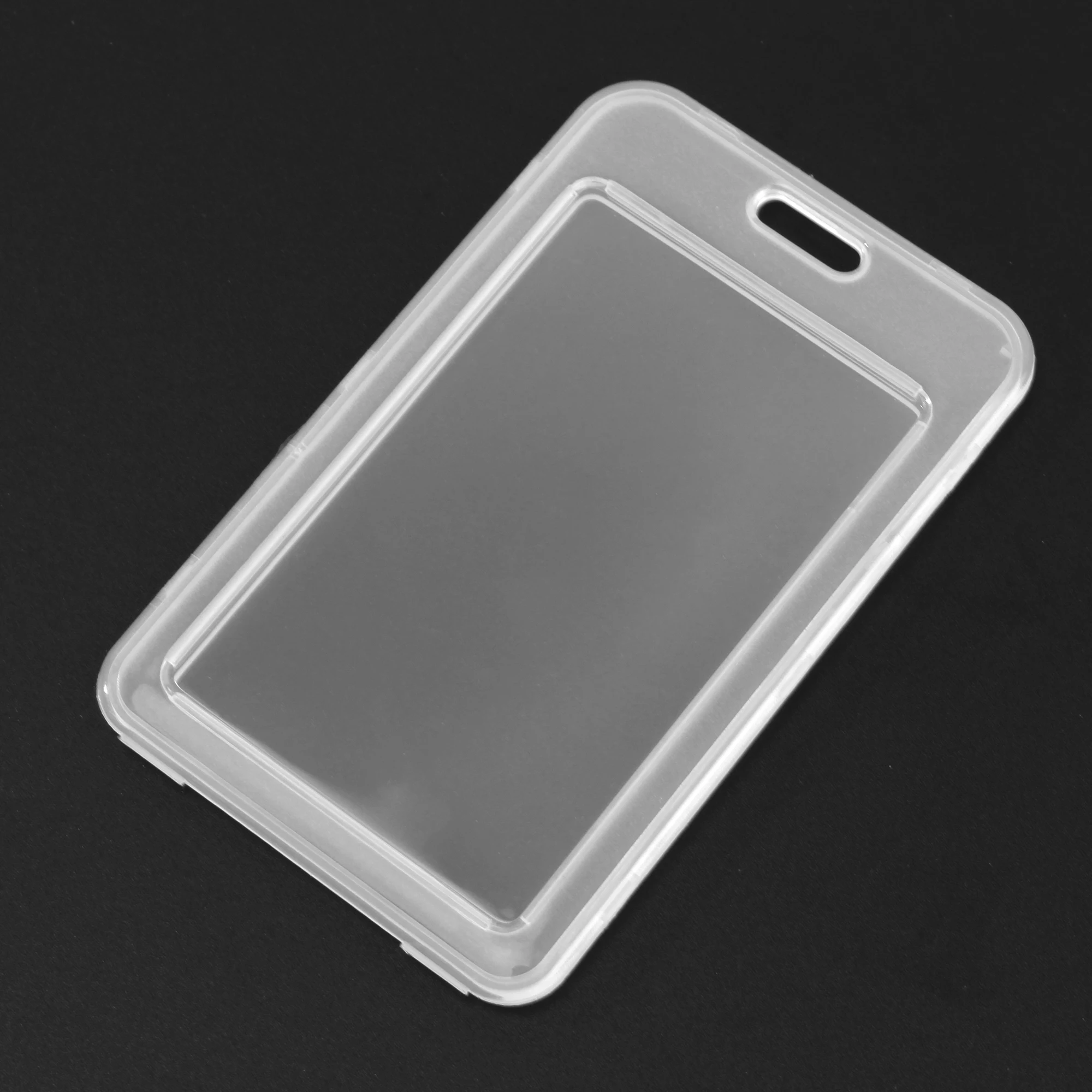 Id Holder Transparent Bus Card Holder Credit Card Holder Compact Card Protector For Men Office Travel