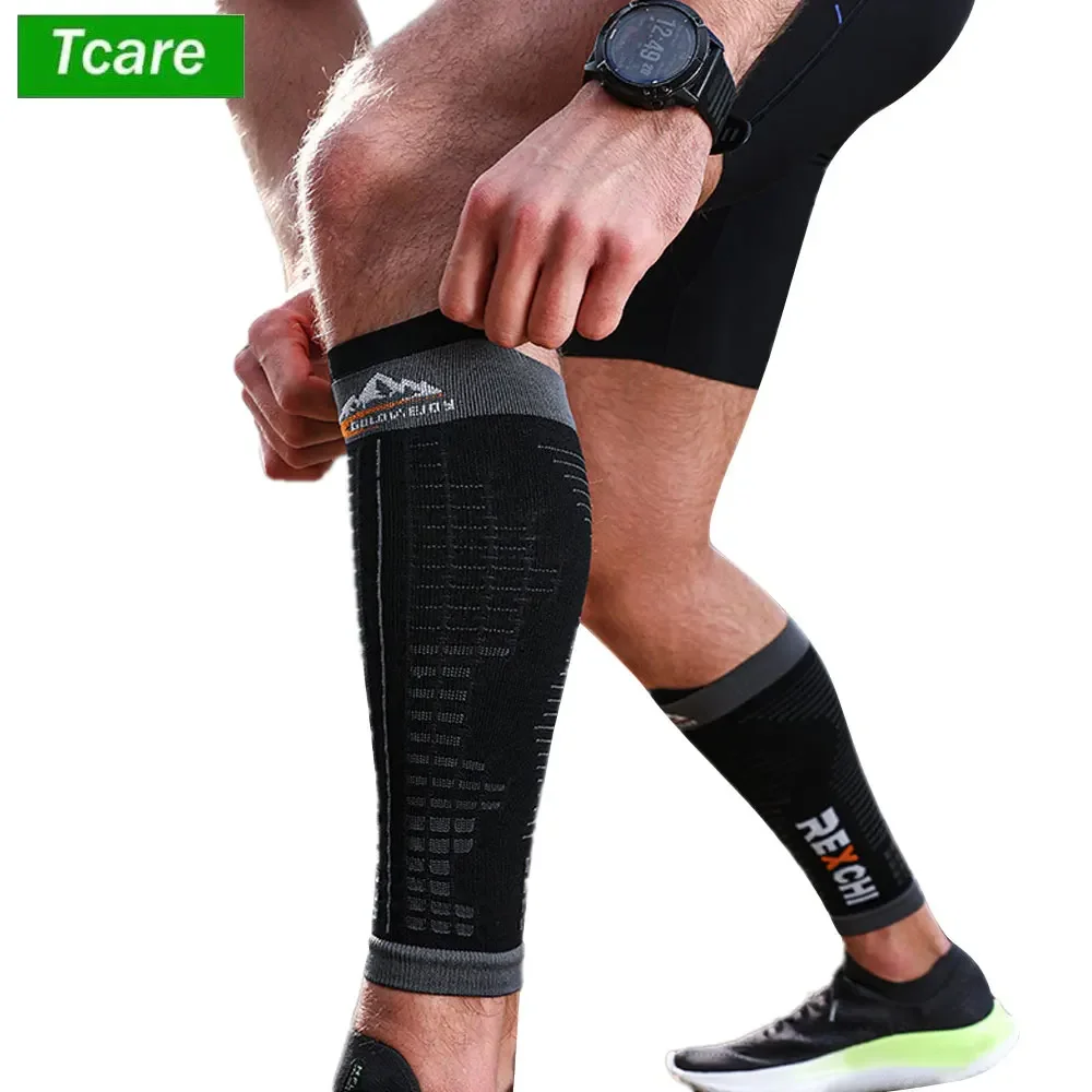 

1 Pair Calf Compression Sleeves for Men and Women, Shin Splint Compression Sleeve Recover Varicose Veins, Torn Calf, Pain Relief