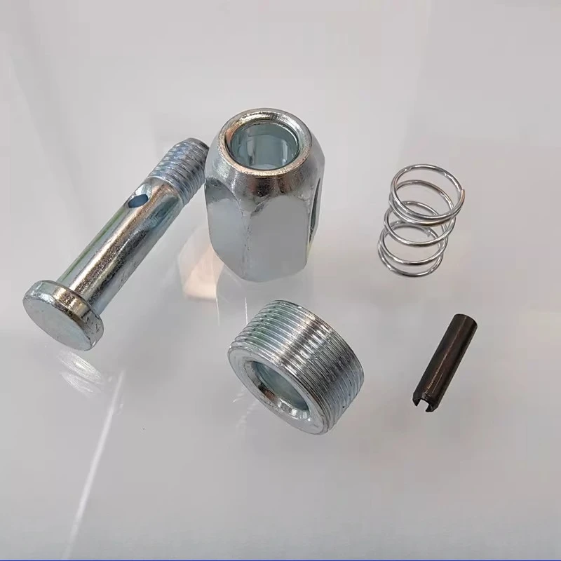 Exhibition Truss Accessories 5-Piece Set Includes Split Pin, Sealing Spring, Center Hole, Square 18/26 Hole & Ball Joint
