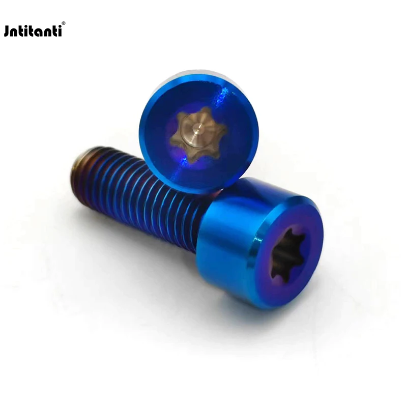 Jntitanti Gr5 titanium bolts wheel screws M10x30mm High performance for Off-road tire pressure disc screw