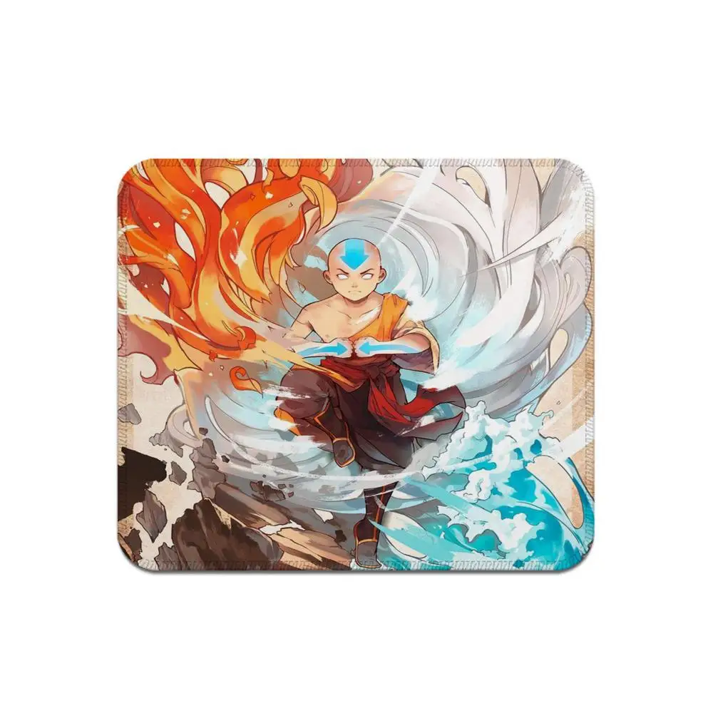 A-Avatar The Last Airbender Mouse Pad Offices Accessories Gaming Small Mousepad Desk Mat Office Rug Gamer Mats Anime Gadgets Com