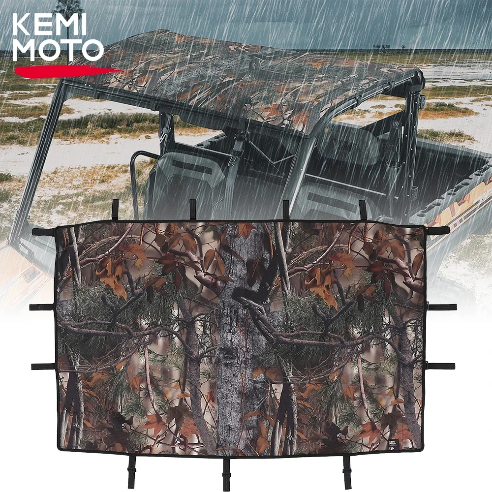 

3-Seat Waterproof Top Compatible with Polaris Ranger XP 1000 / 1000 / 900 2013-2023 2024 Sunshade Soft Top Canvas Roof Top Tint