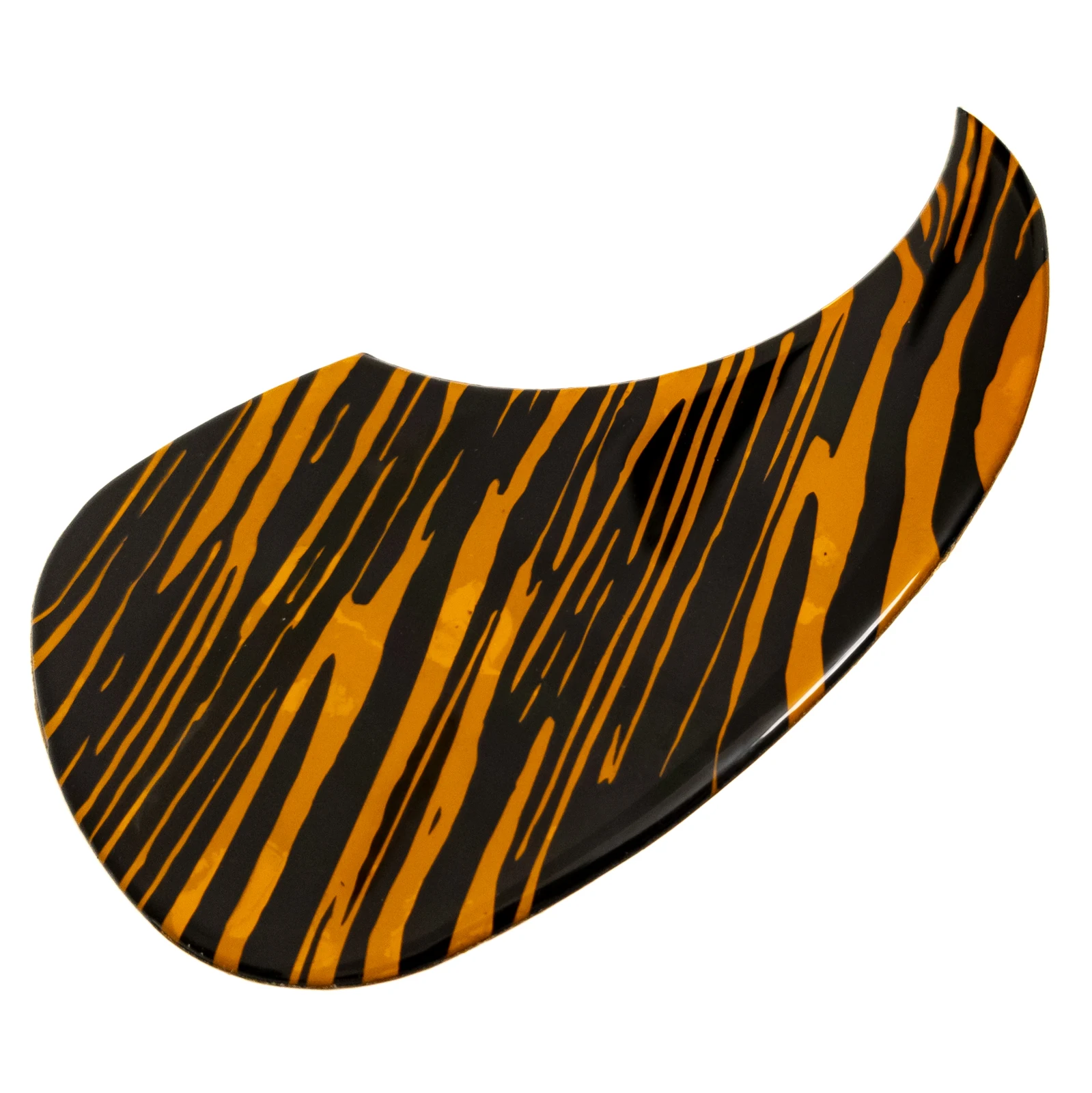 

Acoustic Guitar Pickguard 2.2mm Thick Yellow Flame Stripe Scratch Plate for 40 41 42 43 Inch Folk Guitar D45 Style Self Stick