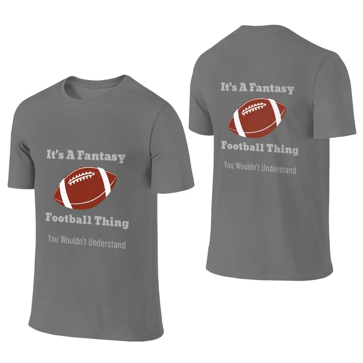 It S A Fantasy Football Thing Minimalist Reversible T-shirt Retro Sports Reinforced Collar Shirt