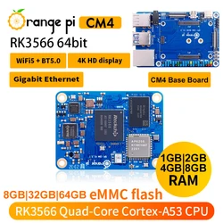 Orange Pi CM4 4GB 8GB RK3566 WIFI5-BT5 Orangepi CM4 1GB 2GB RAM 8GB 32GB 64GB Emmc Optional for Orange Pi Compute Module 4