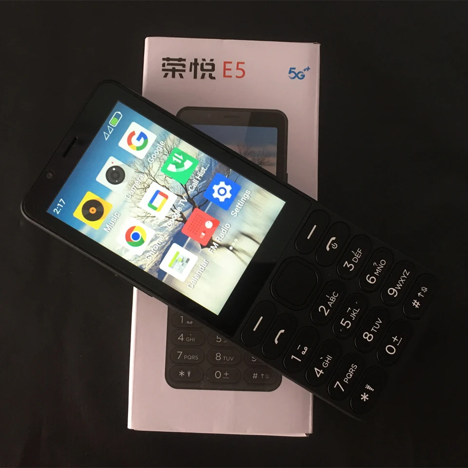5G対応 スマートガラケー Rongyue E5 (Android 13 ) 5G対応 ガラホ SIM