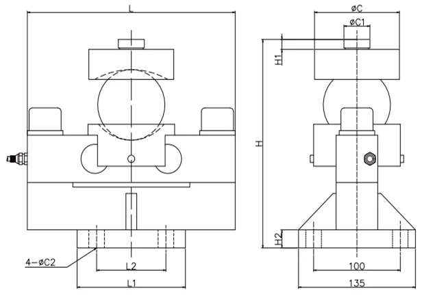 Cap10T 20T 30T 40T 50T China  Load Cell Manufacturers Suitable For Truck Scale