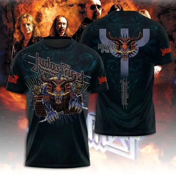 

Мужская футболка Metal Rock Band Judas Priest с 3d принтом, футболка, топы, женские спортивные топы большого размера, футболки, летняя футболка, детская одежда