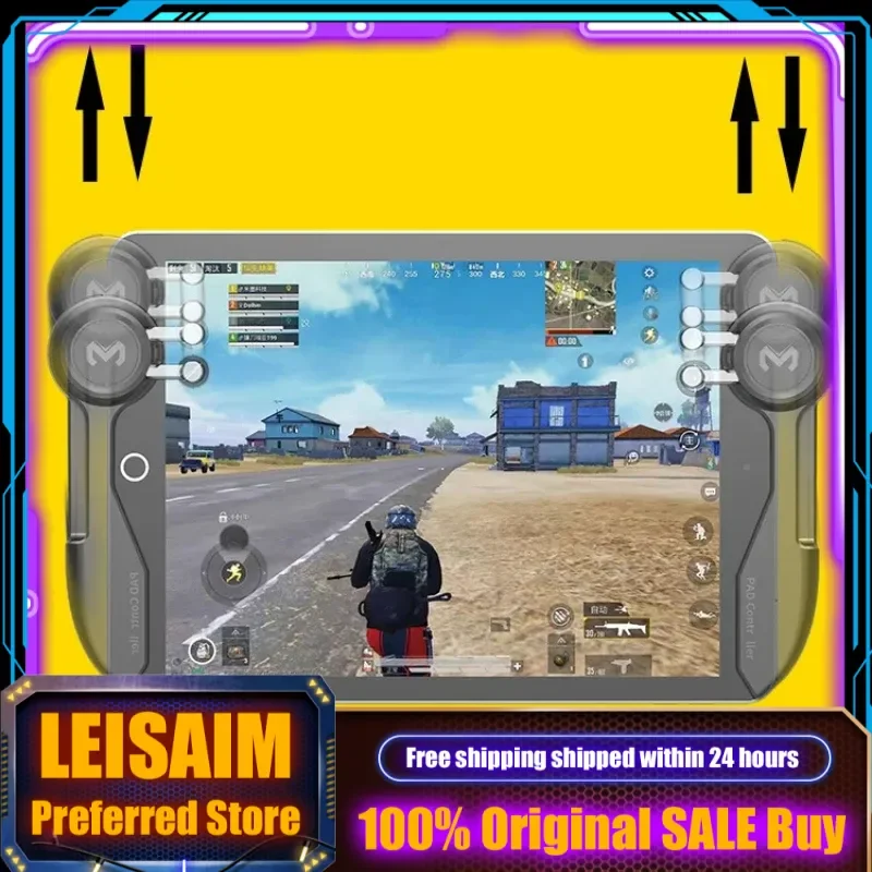قبضة وحدة تحكم ألعاب الكمبيوتر اللوحي المريحة من سلسلة MEMO AK-PAD لـ PUBG Call of Duty FPS - وحدة تحكم ألعاب الكل في واحد خاصة بالكمبيوتر اللوحي