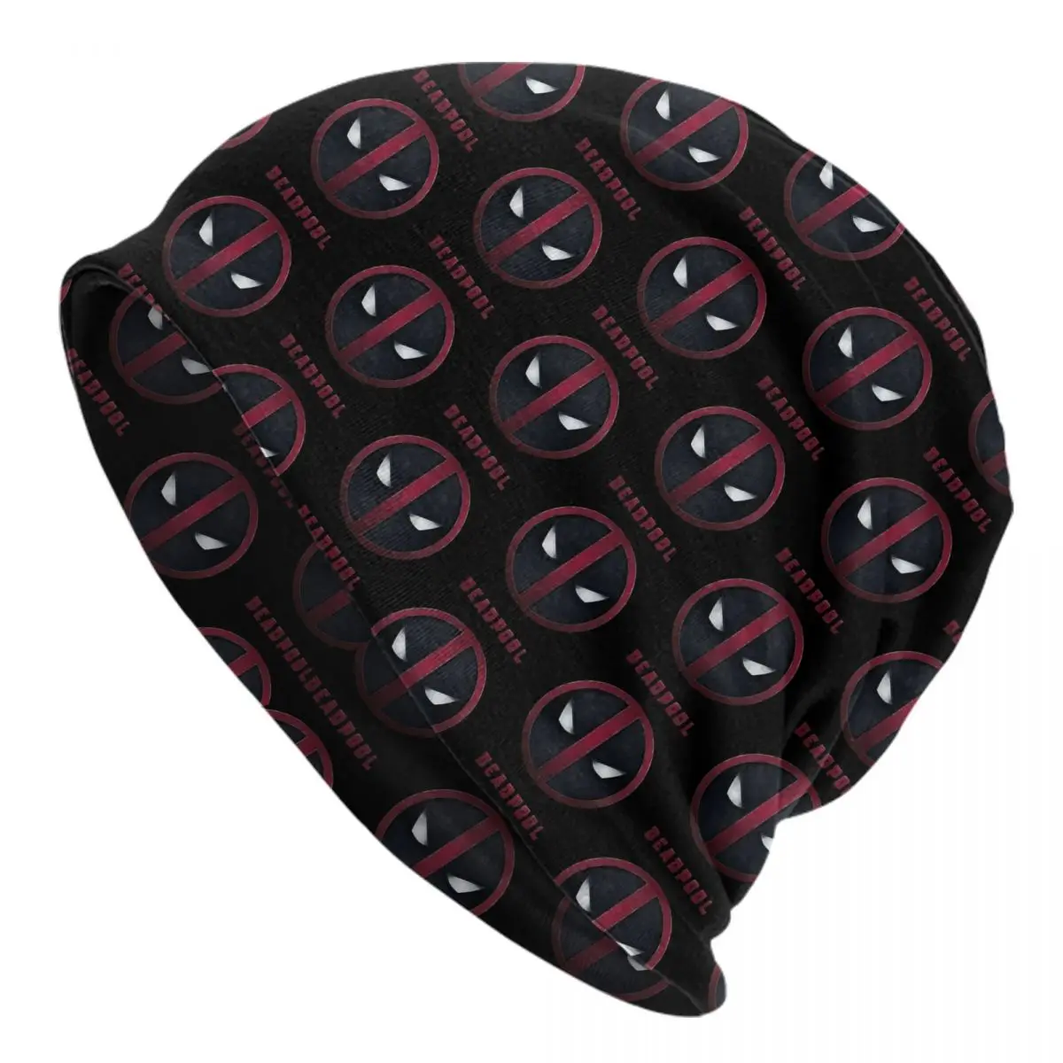 

Custom Deadpool Film Skullies Beanies Caps For Men Women Unisex Fashion Winter Warm Knit Hat Adult Cool Comics Bonnet Hats