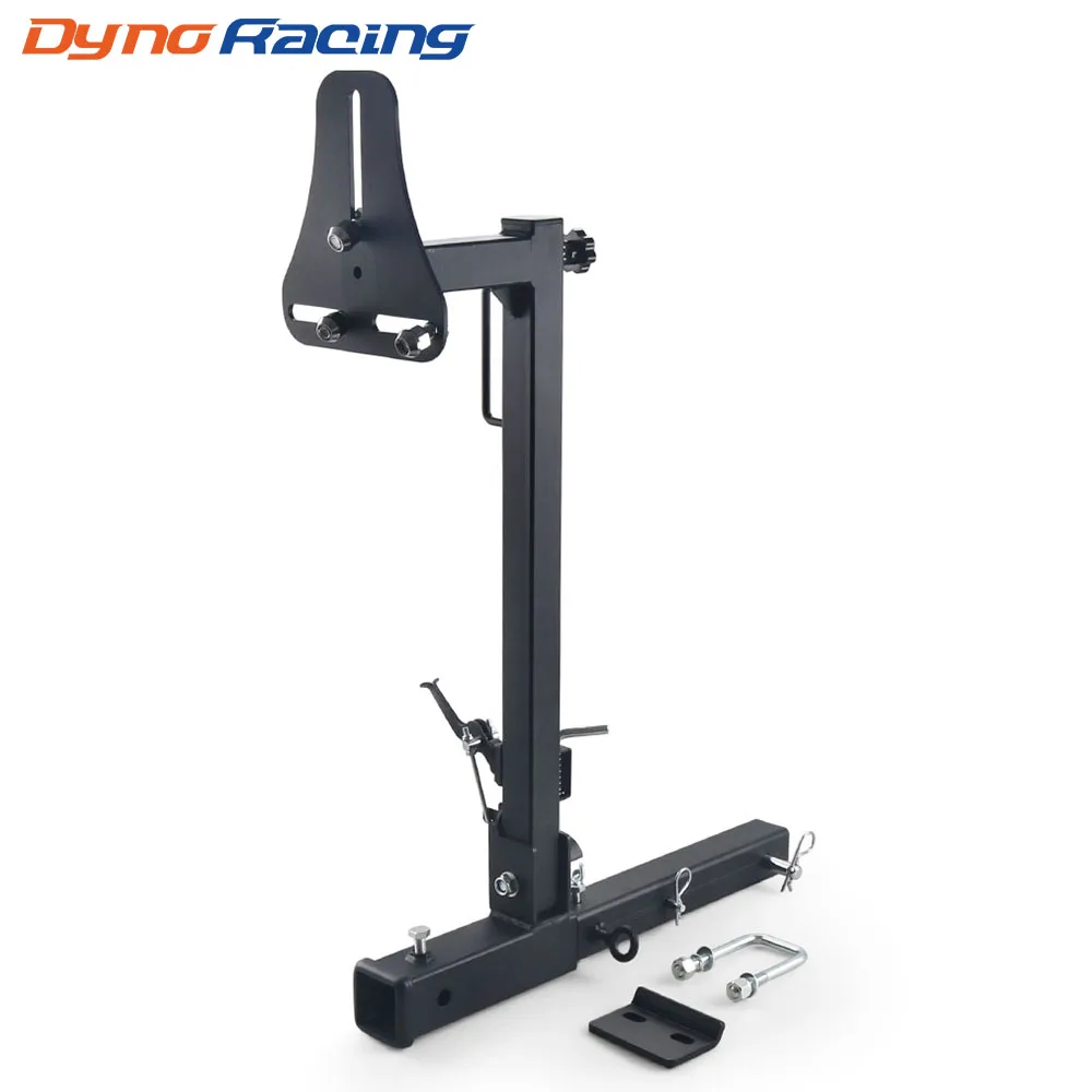 

RV Spare Tire Carrier Mount Adjustable Trailer Hitch with 2 Inch Receiver for 16" 16.5" 19.5" 22.5" 24" Wheels for Vans SUVs