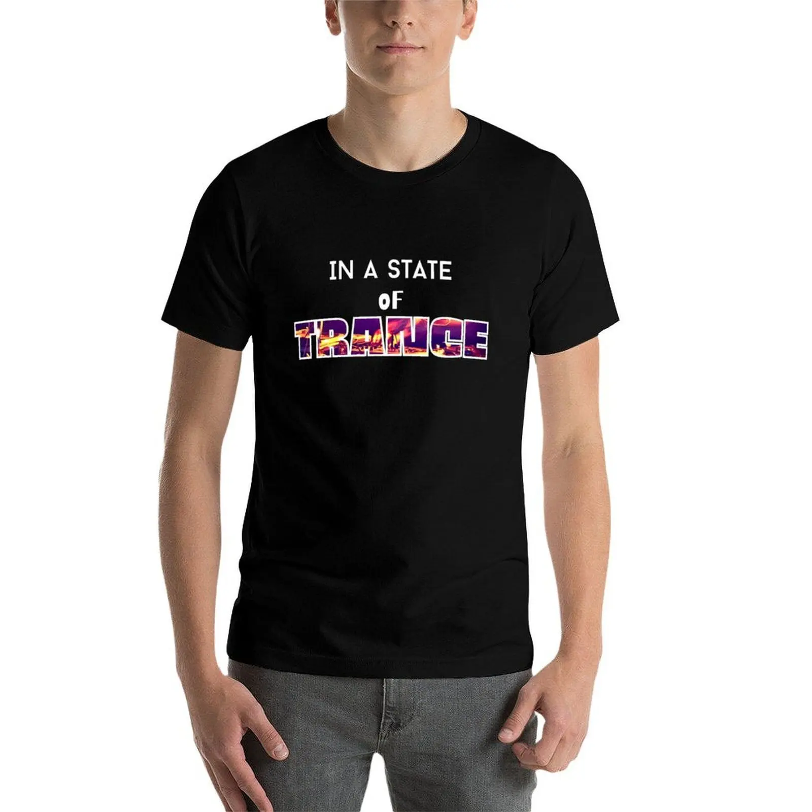 تي شيرت A State of Trance تي شيرت للرجال تي شيرت برسومات تي شيرت مطبوع حسب الطلب