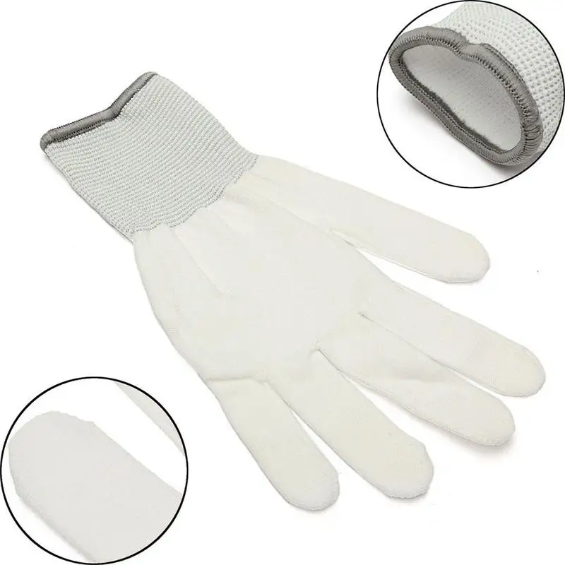 Pairs Set Auto Car Washing Glovers Comfortble Durable Cotton Gloves Tinting Application Tools For Car Wrap Vinyl Sticker