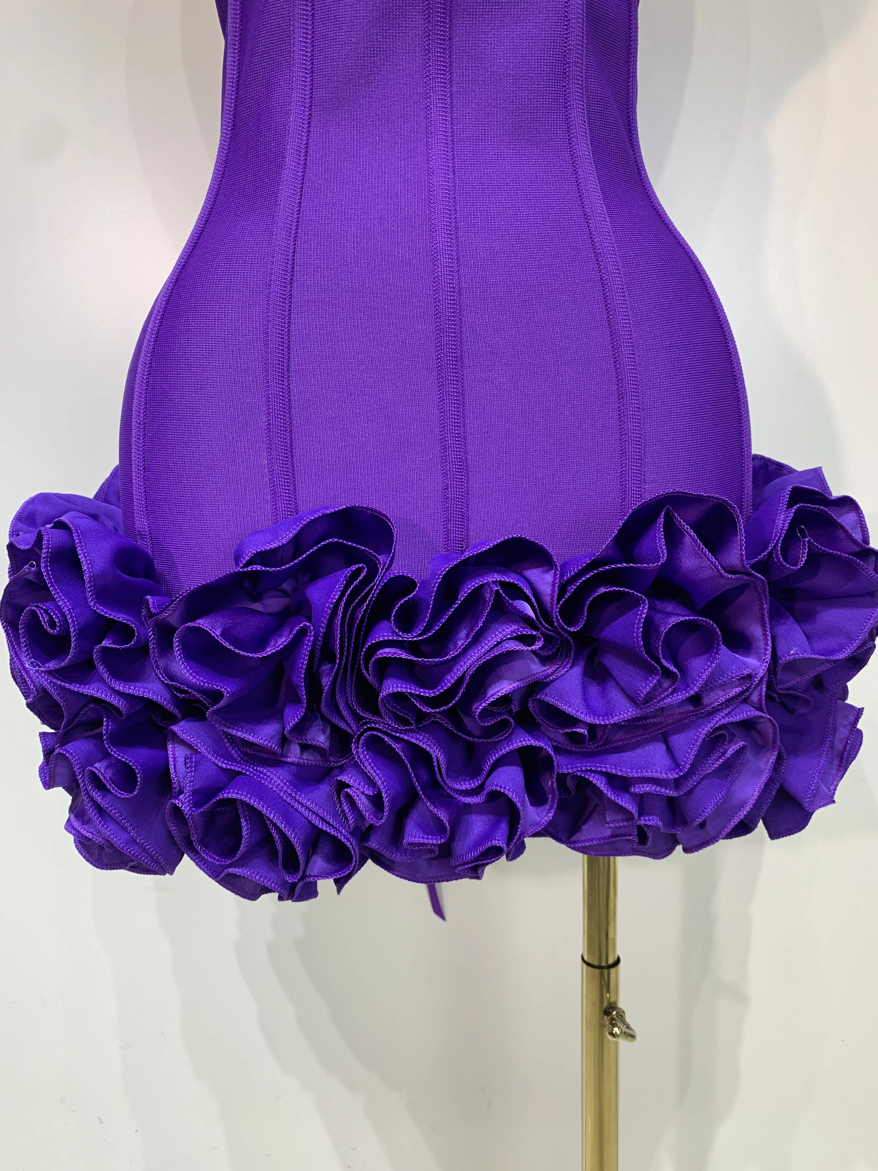 Women Sexy Strapless Backless Flower Embellished Mini Bandage Dress Bodycon Celebrity Party Cocktail Evening Party Club Dresses 211 S4c516d770e0745f2b06632acbfab1751d