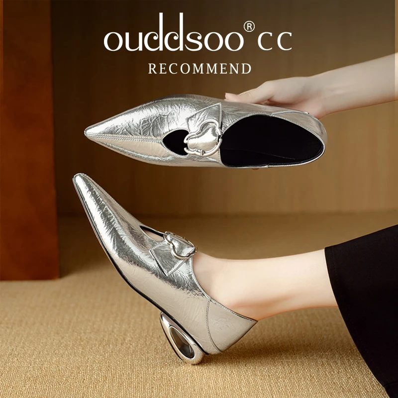 Ods High Heel Women's Thin Heels 2024 New Spring/Summer/Autumn/Winter Korean Edition Pointed Women's Temperament High Heel Women image 2