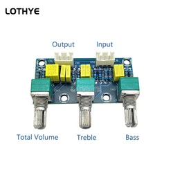 デジタル電子ボードアンプ,パッシブトーン,プリアンプパワーモジュール,ハイサウンド,パネル調整付き