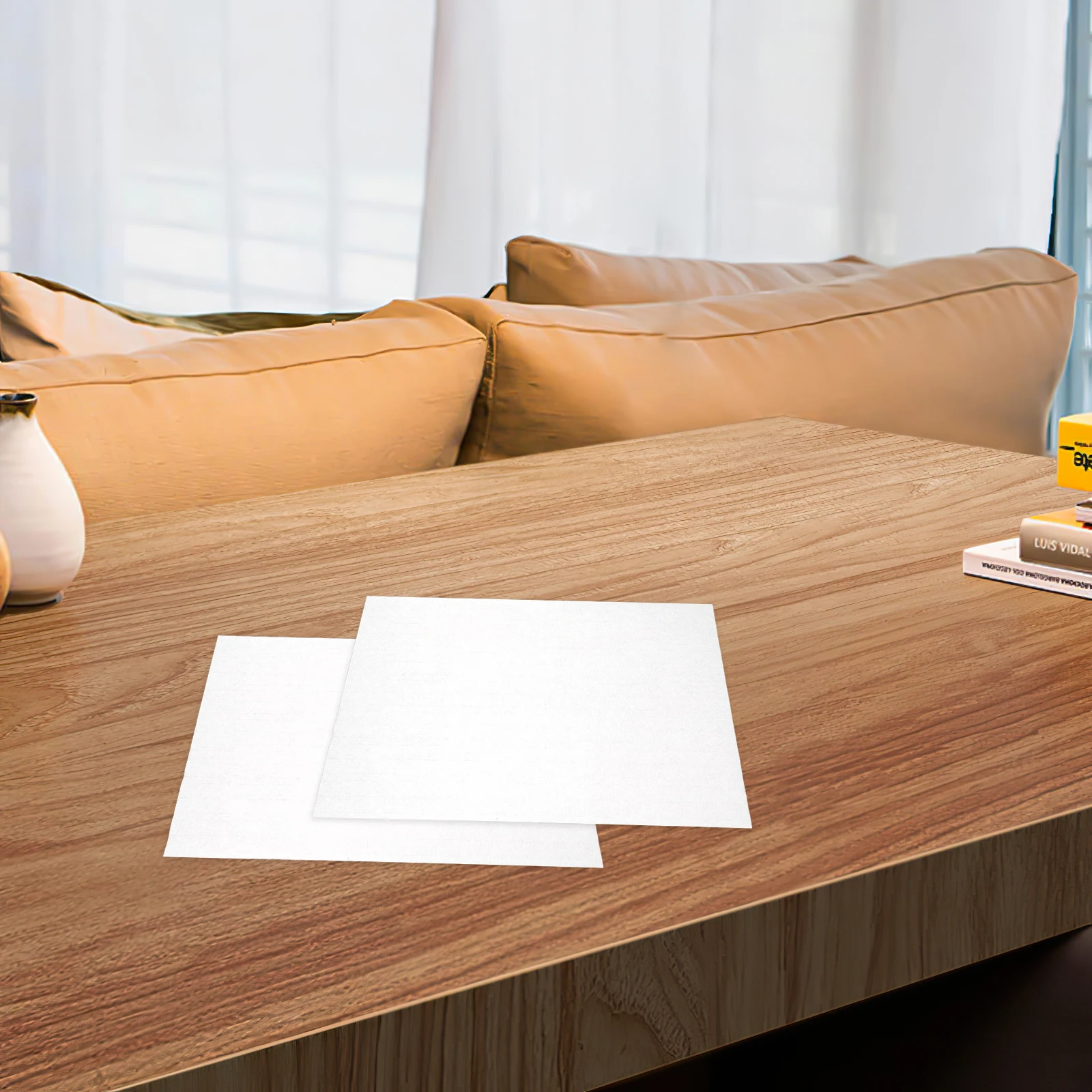 50 Sheets Rice Paper Calligraphy Painting Practice Excellent Water Imbibition Ink Diffusion Plastic Table Art Supplies