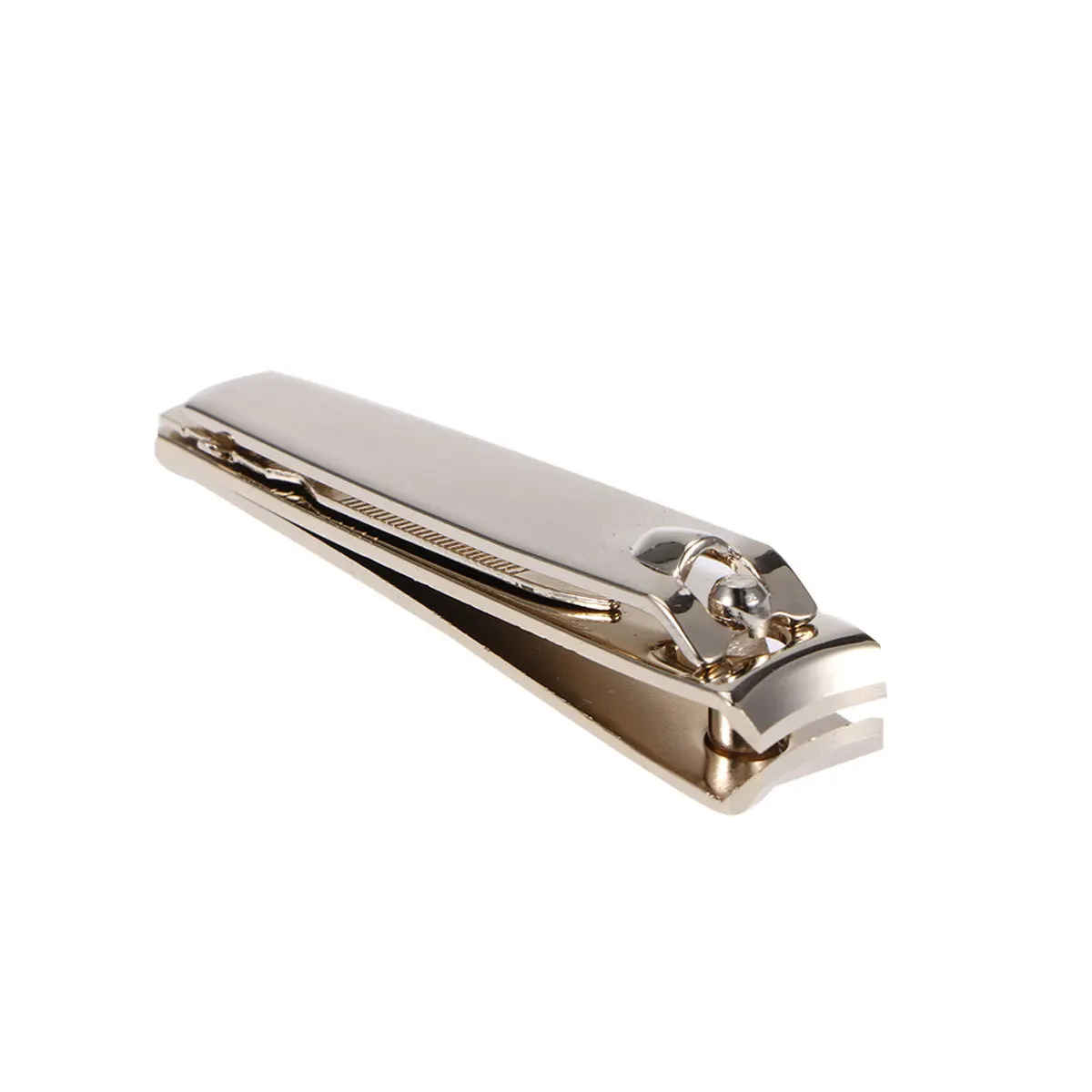 Stainless Steel Clippers Golden Mini Metal Cutter For Manicure Portable Keychain Cuticle Clipper Nail Scissors Tool Manicure Set