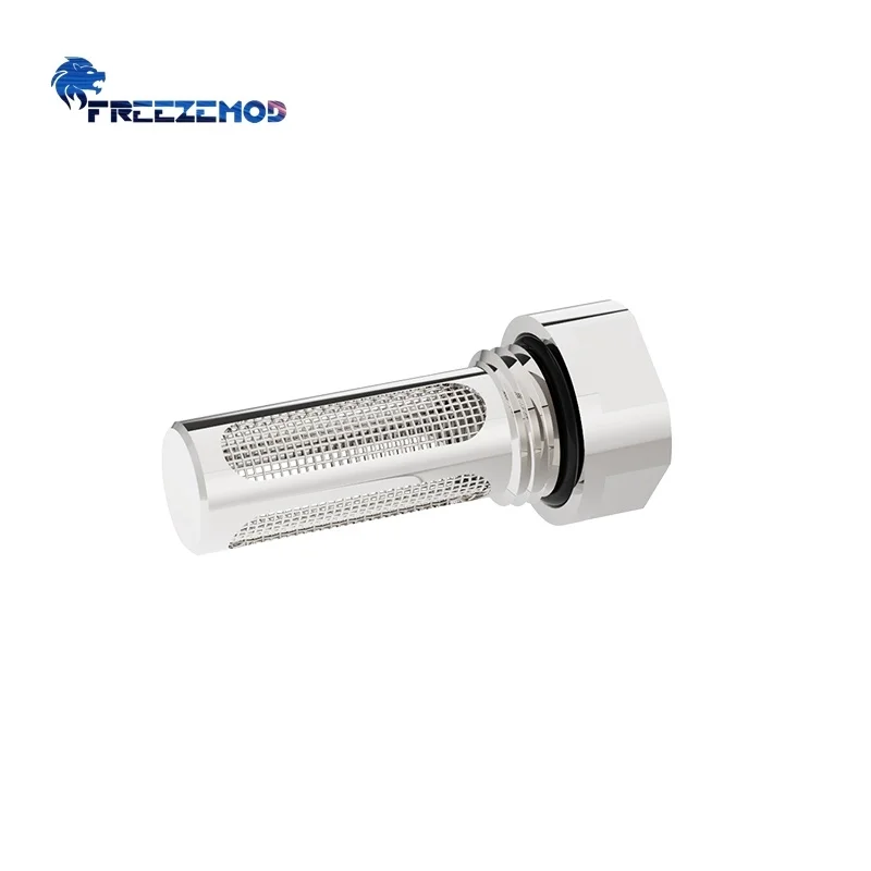 FREEZEMOD PC Water Cooling Fitting Radiator Industrial Built-in Filter 30-Micron Mesh Impurity Filtration GLQ-CNZ