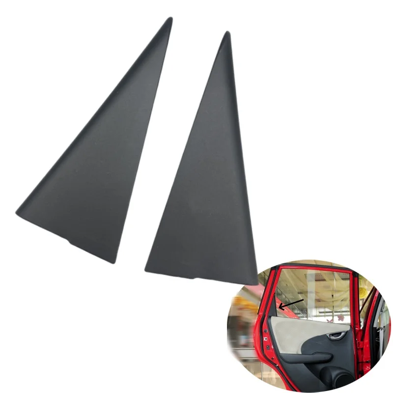 For Honda 2nd generation Fit JAZZ 2009-2013 Rear Door Triangle Interior Panel Rear Window Triangle Interior Panel