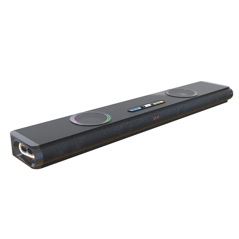 

2.1 channel Bluetooth soundbar home theater system with wireless microphone