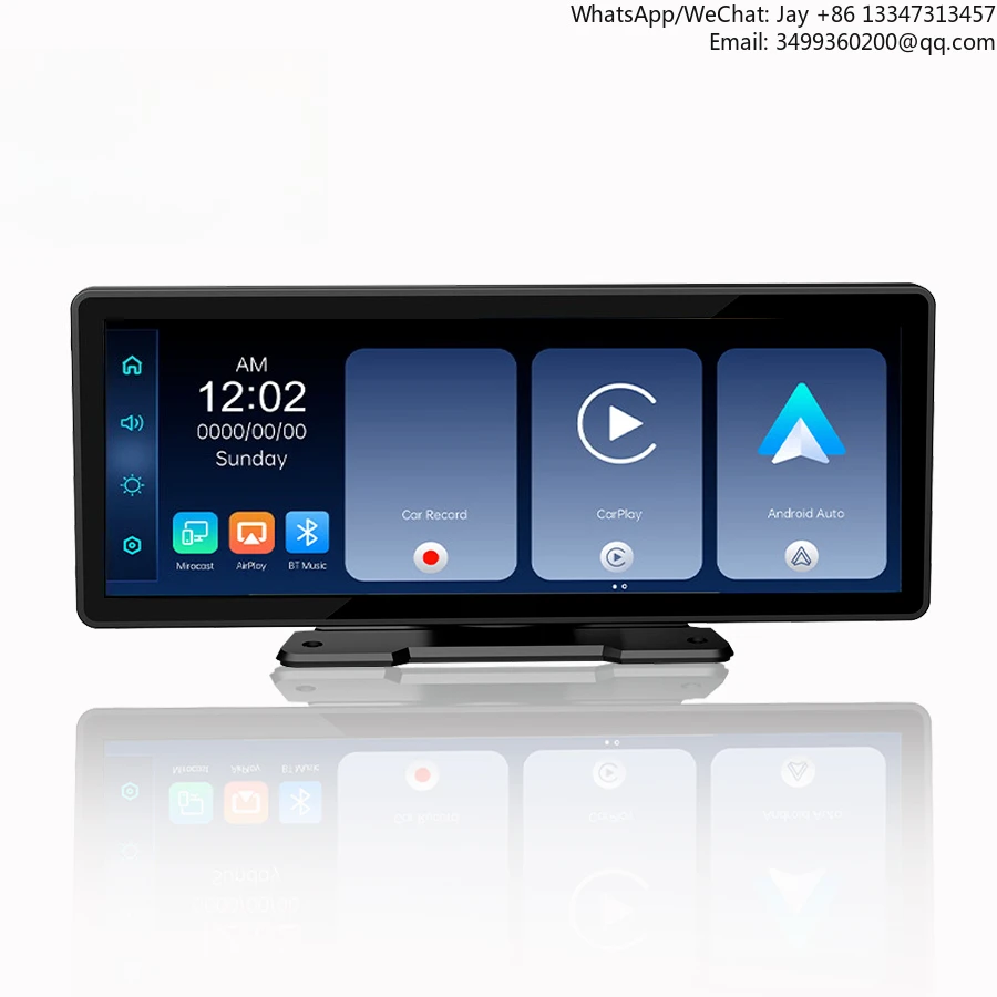 

9/10.26 Multimedia Carplay and Android Automatic Touch Screen - 600P IPS Global Positioning System Navigation, MP5 Player