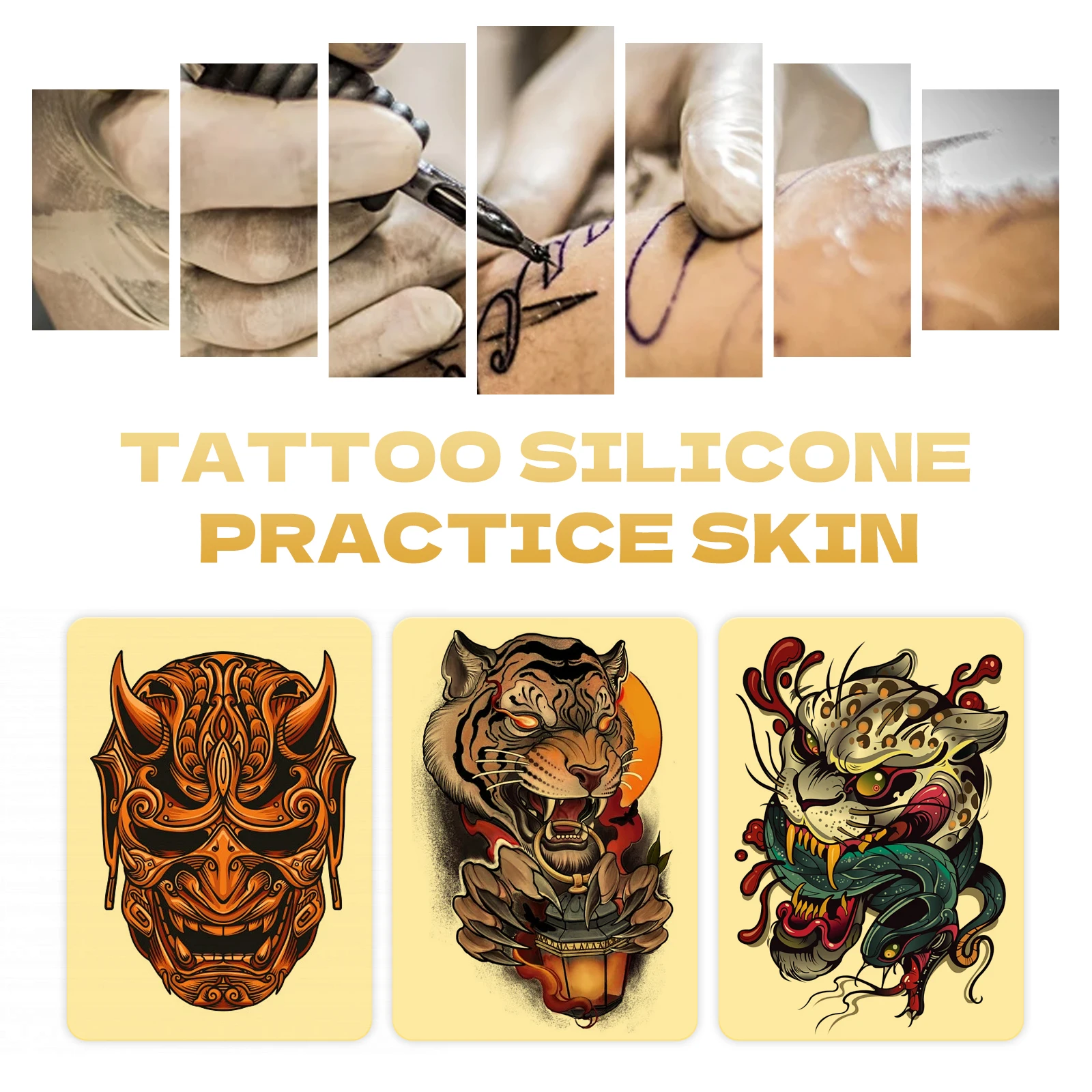 

DQFART 20x29 см, толщина 3 мм, двухсторонние силиконовые скины для практики татуировки, легко окрашиваются, идеально подходят для начинающих и профессиональных художников