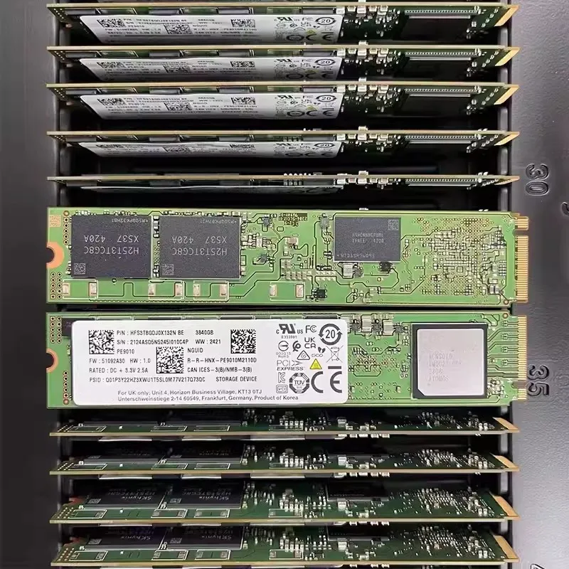 Original PE9010 3.84T M2 22110 PCIE NVME Enterprise SSD SSD Solid State Drives Server For Desktop