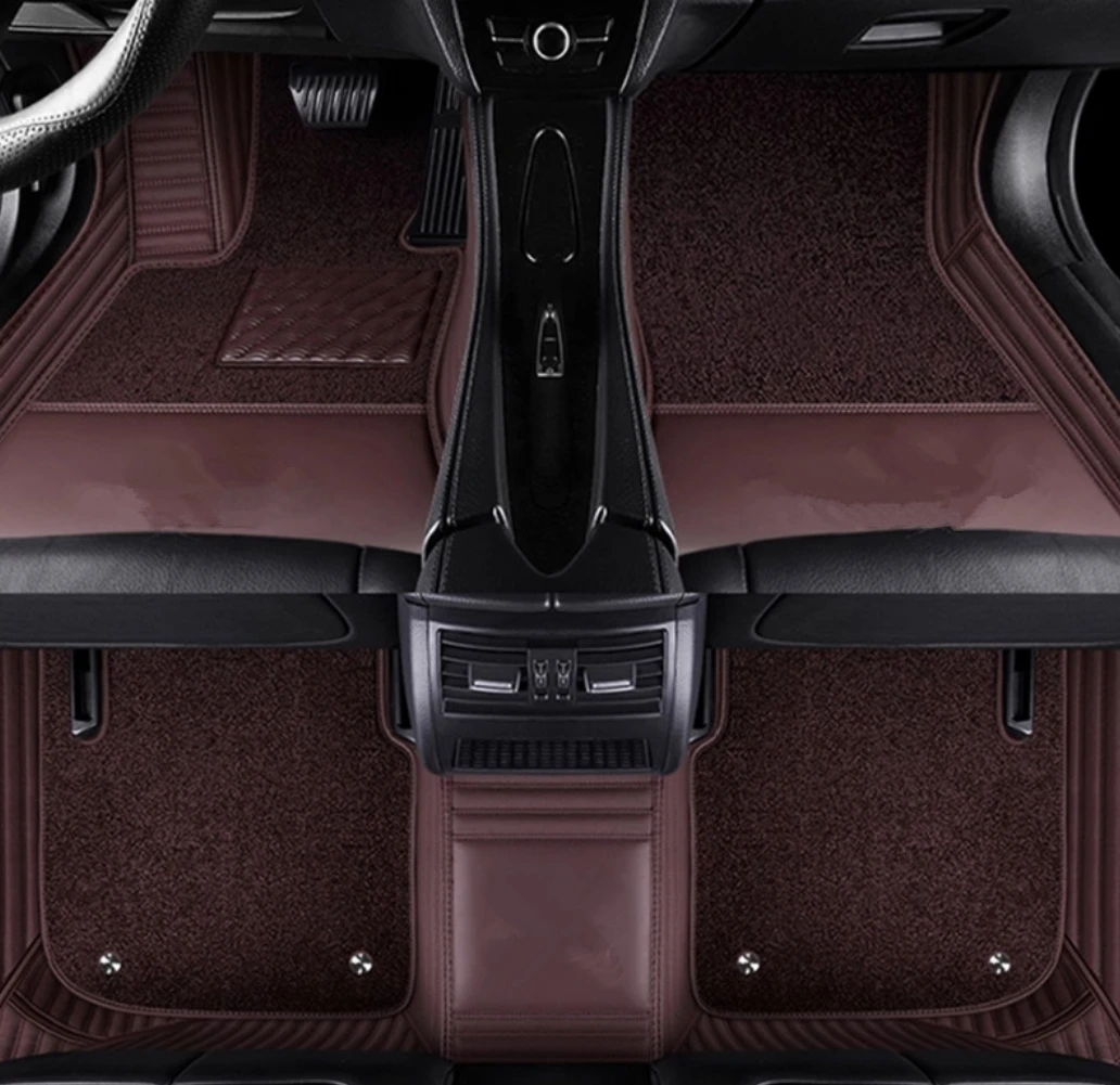 High quality, Custom car floor mats for Mercedes Benz E 200 220d 300 450 Saloon W214 2026-2024 double layers carpets for E300